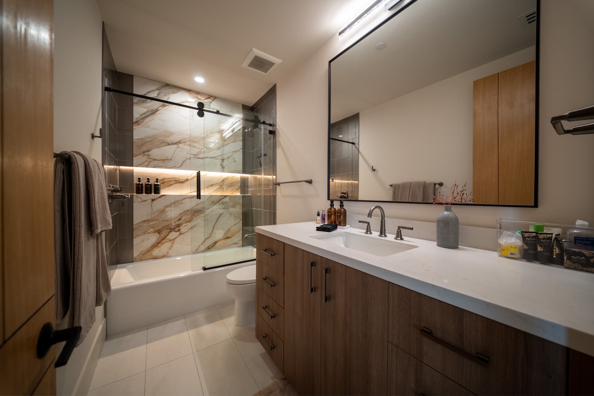 Luxury bathroom remodel